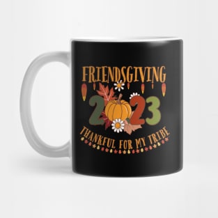 Friendsgiving 2023, Family Thanksgiving 2023, Thanksgiving Matching Shirt 2023 Mug